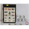 Image 1 : 1867-1967 Centennial Stamp Case with contents: - Air Mail Stamp/Label - Special Delivery Stamp/Label
