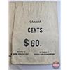 Image 3 : Royal Canadian Mint Money Sacks (5) : "1-CENT" (SEE PICS!)  (Listing & Descriptions are a GUIDE ONLY