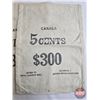 Image 3 : Royal Canadian Mint Money Sacks (3) : "5-CENTS" (SEE PICS!)  (Listing & Descriptions are a GUIDE ONL