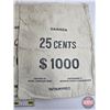 Image 2 : Royal Canadian Mint Money Sacks (3) : "25-CENTS" (SEE PICS!)  (Listing & Descriptions are a GUIDE ON