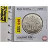 Image 1 : Canada Fifty Cent 1950 Full Des (SEE PICS!)  (Listing & Descriptions are a GUIDE ONLY and are subjec