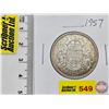 Image 1 : Canada Fifty Cent 1957 (SEE PICS!)  (Listing & Descriptions are a GUIDE ONLY and are subject to chan