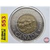 Image 2 : Canada Toonie 2000 (Off-Center Core) (SEE PICS!)  (Note: Error coins are described by the seller and