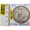 Image 1 : Canada Five Dollar : 1973 Montreal Olympics (Map of North America) (.925 Silver) (SEE PICS!)  (Listi