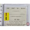 Image 4 : Canada Dollar 1967 (ICCS Certification : MS-63) (SEE PICS!)  (Listing & Descriptions are a GUIDE ONL