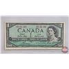 Image 2 : Canada $1 Bills 1954 (3):  - Bouey/Rasminsky #JF0141169 - Lawson/Bouey #YF9640204 - Beattie/Rasminsk