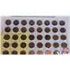 Image 2 : Canada One Cent Collection (68) : Ranging from 1920's - 2000's (See Handwritten Listing in Photos)  