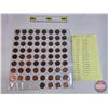Image 4 : Canada One Cent Collection (68) : Ranging from 1920's - 2000's (See Handwritten Listing in Photos)  
