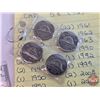 Image 2 : Canda Five Cent Collection (92) : Ranging 1930's; 1940's; 1950's; 1960's; 1990's; 2000's (SEE PICS!)