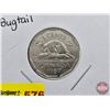 Image 2 : Canada Five Cent 1957 Bug Tail (SEE PICS!)  (Listing & Descriptions are a GUIDE ONLY and are subject