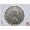 Image 4 : Canada Five Cent 1957 Bug Tail (SEE PICS!)  (Listing & Descriptions are a GUIDE ONLY and are subject