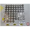 Image 1 : Canada Twenty Five Cent Collection (60) : Variety (Colorized / Non-Colorized) Ranging 1990's - 2000'