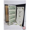 Image 3 : USA World Reserve Monetary Exchange : Portfolio Set of (4) Uncut 2003 $2 Dollar Bills Sheet #J987821