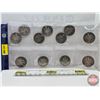 Image 1 : Canada Fifty Cent (11) : 1979; 1979; 1978; 1974; 1982; 1982; 1984; 1993; 1993; 1993; 1993 (SEE PICS!