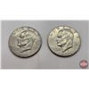 Image 4 : USA Coins / Bills : - 1976 $2 Bill : #G59681070A - 1974 One Dollar Coins (2) (SEE PICS!)  (Listing &