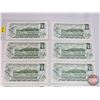Image 9 : Canada $1 Bills 1973 (14 Consecutive): Crow/Bouey #BCV4174001-4014 (See Pics for Varieties, Conditio