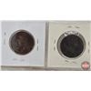 Image 7 : Great Britain Half Pennies (4): 1915; 1917 ; ?? ; ?? (SEE PICS!)  (Listing & Descriptions are a GUID