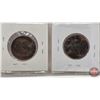Image 8 : Great Britain Half Pennies (4): 1915; 1917 ; ?? ; ?? (SEE PICS!)  (Listing & Descriptions are a GUID