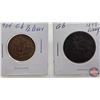 Image 3 : Great Britain Half Pennies & One Penny (12): - Half Penny : 1936; 1940; 1965 - Penny : 1897; 1903; 1