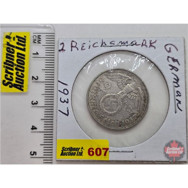 Germany 2 Marks 1937 : Paul von Hindenburg (SEE PICS!)  (Listing & Descriptions are a GUIDE ONLY and