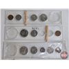 Image 2 : Canada Coins (13): - 1969 : One Cent; Five Cent; Ten Cent; Twenty Five Cent; Fifty Cent - 1970 : One