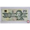 Image 2 : Canada Bills (3): - 1991 $20 : Bonin/Thiessen #ESN0103537 - 1988 $50 : Knight/Dodge #FMA9183476 - 19