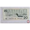 Image 6 : Canada Bills (3): - 1991 $20 : Bonin/Thiessen #ESN0103537 - 1988 $50 : Knight/Dodge #FMA9183476 - 19