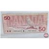 Image 7 : Canada Bills (3): - 1991 $20 : Bonin/Thiessen #ESN0103537 - 1988 $50 : Knight/Dodge #FMA9183476 - 19