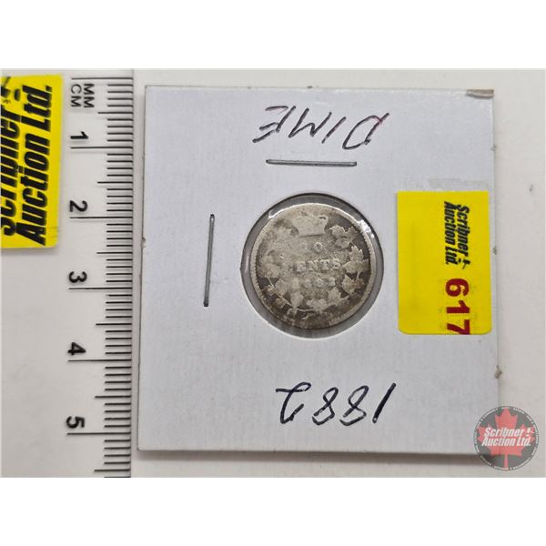 Canada Ten Cent 1882 (SEE PICS!)  (Listing & Descriptions are a GUIDE ONLY and are subject to change