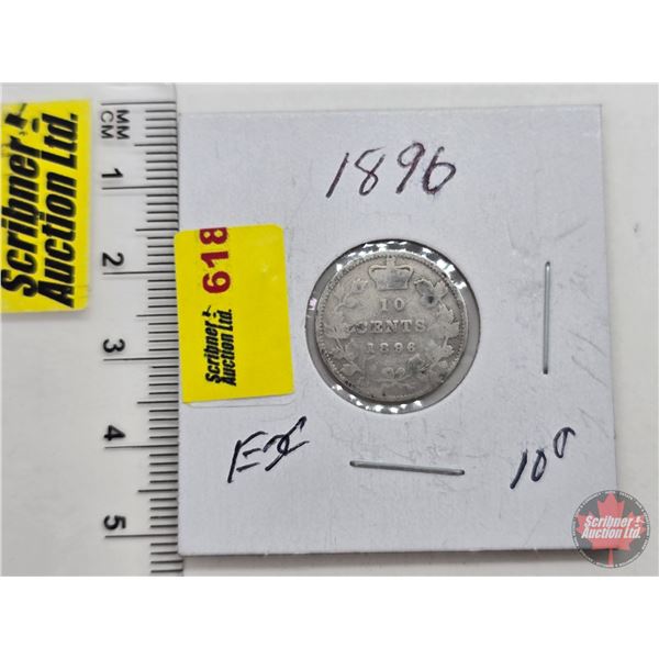 Canada Ten Cent 1896 (SEE PICS!)  (Listing & Descriptions are a GUIDE ONLY and are subject to change