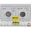 Image 1 : Canada Ten Cent (2) : 1907; 1909 (SEE PICS!)  (Listing & Descriptions are a GUIDE ONLY and are subje