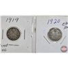 Image 2 : Canada Ten Cent (12) : 1919; 1920; 1921; 1928; 1929; 1930; 1931; 1932; 1936; 1937; 1938; 1939 (SEE P