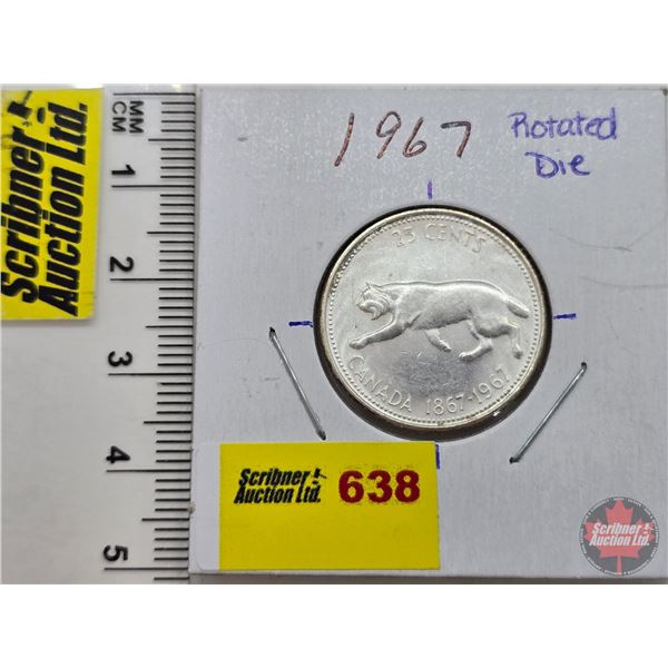 Canada Twenty Five Cent 1967 "Diving Cougar" (SEE PICS!)  (Listing & Descriptions are a GUIDE ONLY a