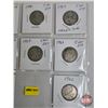 Image 3 : Canada Twenty Five Cent (11) : 1939; 1939; 1940; 1947; 1948; 1948; 1958; 1964; 1965; 1966; 1966 (SEE