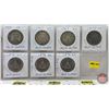 Image 1 : USA Half Dollars (7): 1953; 1962; 1967; 1972; 1976; 1976; 1976 (SEE PICS!)  (Listing & Descriptions 