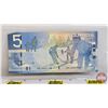 Image 4 : Canada Bills (3): - 1973 $1 : Crow/Bouey #BFC6126067 - 1986 $2 : Thiessen/Crow #CBE7820390 - 2006 $5