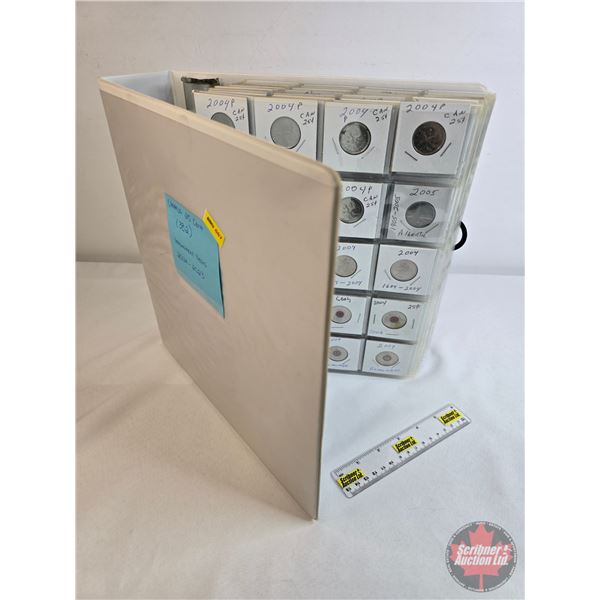 Canada Twenty Five Cent Collection (Binder Lot) (380+ Coins) : Intermittent Ranging 2004 - 2023 (SEE