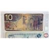 Image 6 : Canada Bills (3): - 2005 $10 : Jenkins/Dodge #BTJ4177930 - 1979 $5 : Lawson/Bouey #30247487572 - 198