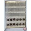 Image 2 : Canada One Cent Collection (65+ with Collector Portfolio) : Intermittent Ranging 1938 - 2002 (SEE PI