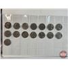 Image 2 : USA Five Cent Collection (Binder Lot) (68) : Intermittent Ranging 1940 - 2017 (SEE PICS!)  (Listing 