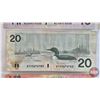 Image 7 : Canada Bills (3): - 1989 $10 : Knight/Thiessen #BEG6973550 - 1991 $20 : Knight/Dodge #AYH5474783 - 2