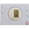Image 3 : Japan : 2 Shu "Tenpō Nishukin" 1832-1858 (Composition : Gold .298 : Weight 1.64 g : Auction 