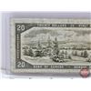 Image 6 : Canada $20 Bill 1954DF "Devil's Face" : Beattie/Towers #CE2291672 (See Pics for Varieties, Condition
