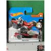 Image 3 : Hot Wheels (2) : Fright Cars (c.2015 Mattel) - Skull Crusher - Rigor Motor   (SEE PICS!)