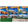 Image 3 : Hot Wheels (6) : HW Premiere (c.2008 Mattel) - Gearonimo - Pedal De Metal - Four-1 - Tri & Stop Me -