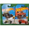 Image 1 : Hot Wheels (2) : Baja Blazers (c.2020/2021 Mattel) - Quad Rod - Humvee  (SEE PICS!)