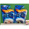 Image 1 : Hot Wheels (2) : Track Aces (c.2003 Mattel) - Aeroflash - Sharkruiser  (SEE PICS!)