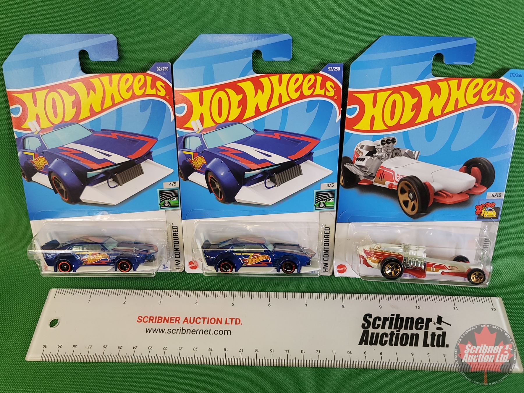 Hot Wheels (3) : (c.2021 Mattel) - HW Contoured - HW Contoured - HW ...