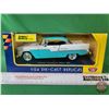 Image 1 : Diecast Car : 1955 Chevy Bel Air (Scale 1:24) (Box Measures: 4"H x 9-1/2"W x 4-1/2"D) (SEE PICS!)  (