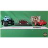 Image 1 : Collector Combo :  - Monster Truck - Ford V-8 Car - '56 Ford Pickup Truck - Mini Texaco Gas-Pump - V